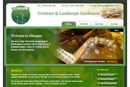 Allscapes Website