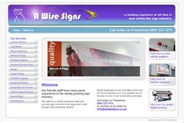 A Wise Signs Website